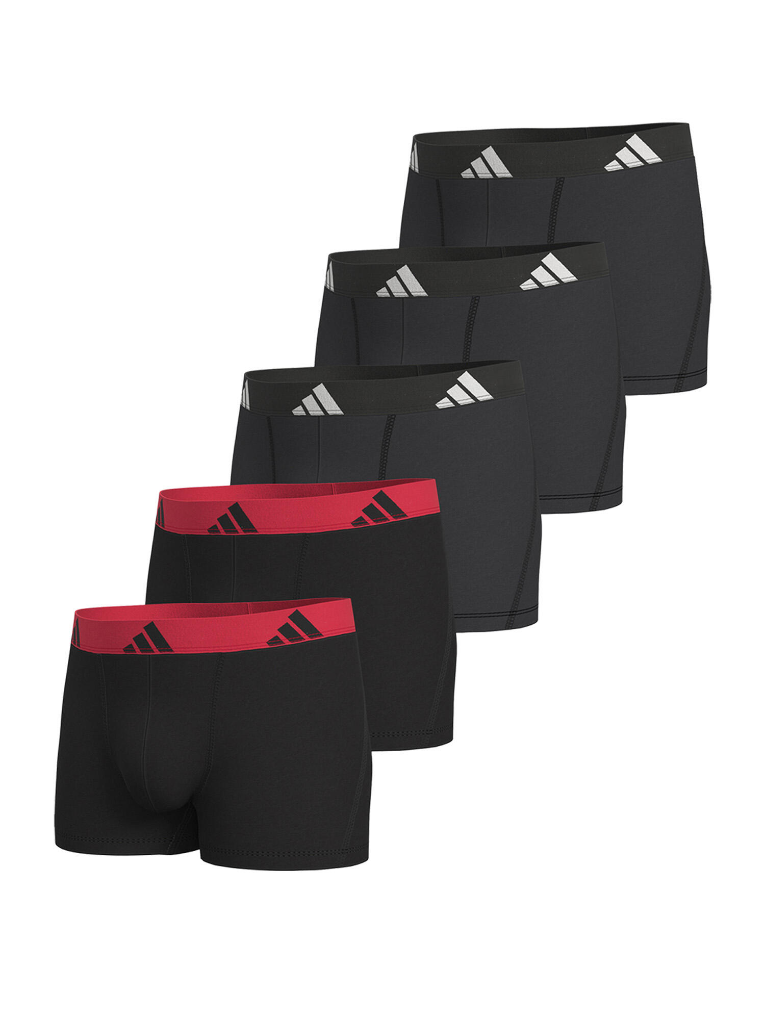 ADIDAS Training Trunk eng anliegende Boxershorts Herren - Active Flex Cotton mehrfarbig