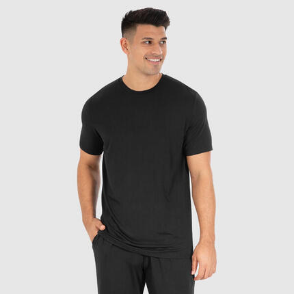 Herren T-Shirt Ilian Modal Grau Melange