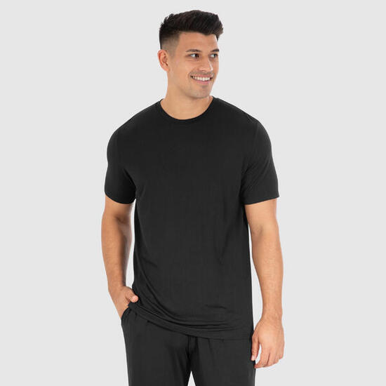 Herren T-Shirt Ilian Modal Grau Melange