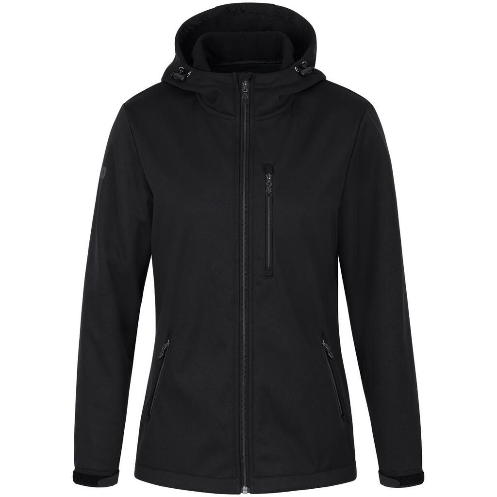 Jacket Jako Softshell with Hood and Water Resistance