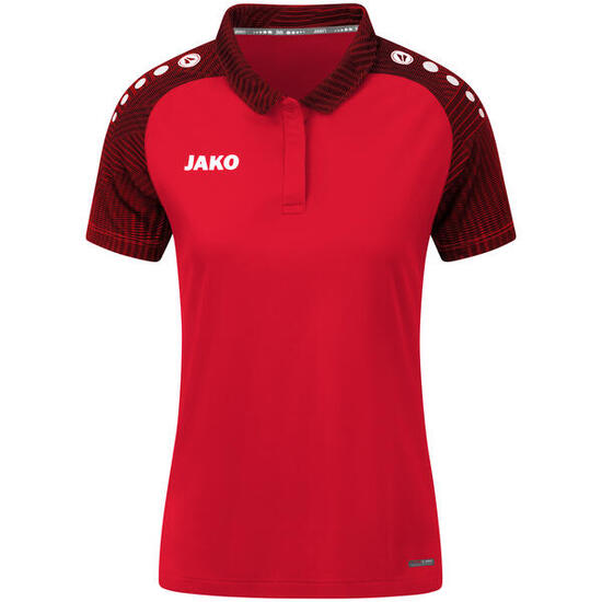 Jako Performance Polo Hommes - Rouge / Noir