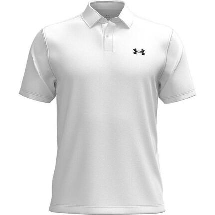 Under Armour T2G Printed-Polo Blanc