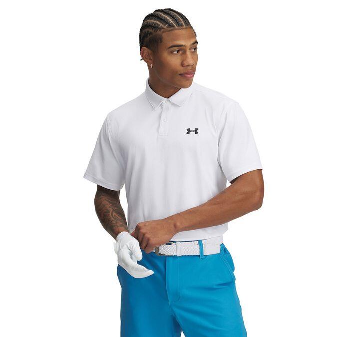 Under Armour T2G Printed-Polo Wit 2/3