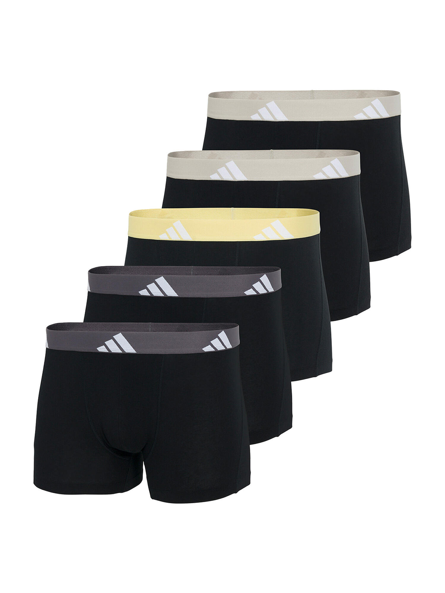 ADIDAS Training Trunk eng anliegende Boxershorts Herren - Active Flex Cotton mehrfarbig
