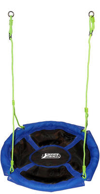 Best Sporting 60101 Nestschaukel blau/schwarz 110 cm