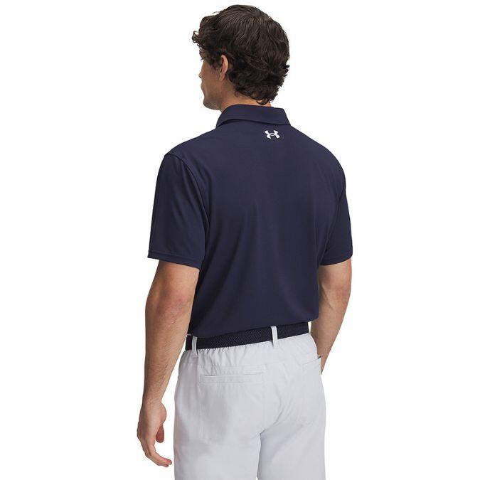 Under Armour T2G Printed-Polo Marine 3/3