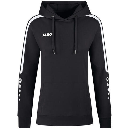 Felpa a girocollo con cappuccio donna Jako Power