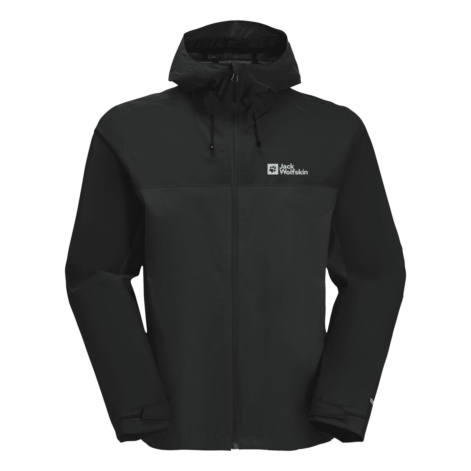 JACK WOLFSKIN Regenjacke wasserdicht atmungsaktiv Herren - Regenjacke Weiltal 2l Jkt M