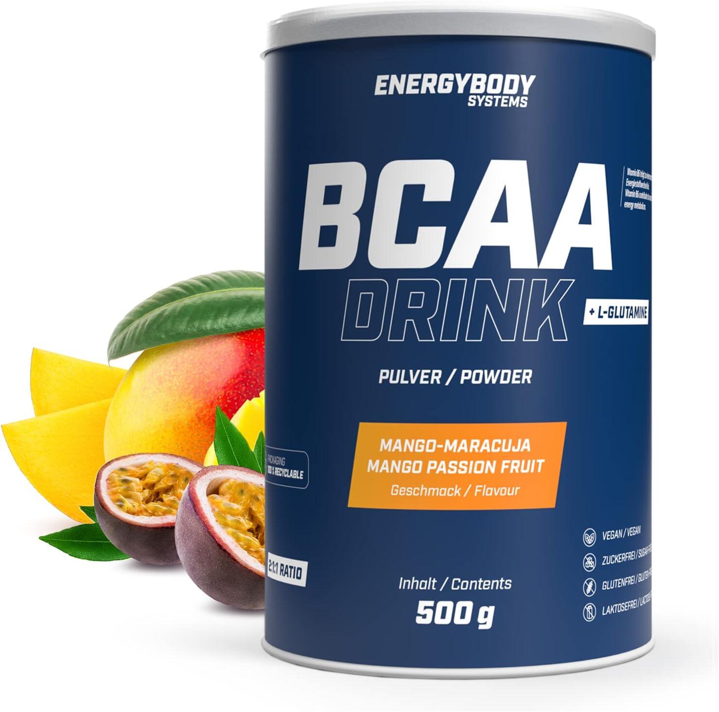 ENERGYBODY SYSTEMS Energybody Systems BCAA Drink (500g) Mango-Maracuja
