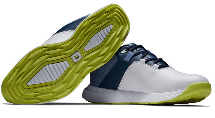 Golfschoenen Heren Footjoy ProLite Wit Navy Blauw 5/5