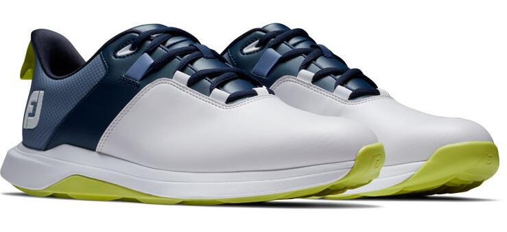 Golfschoenen Heren Footjoy ProLite Wit Navy Blauw 3/5
