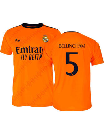 Maillot Real Madrid Extérieur Bellingham Adulte 2024/25 Replica