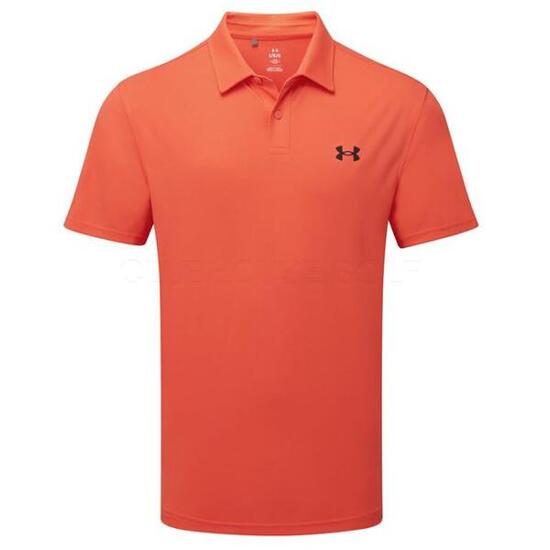 Under Armour T2G Printed-Polo Oranje