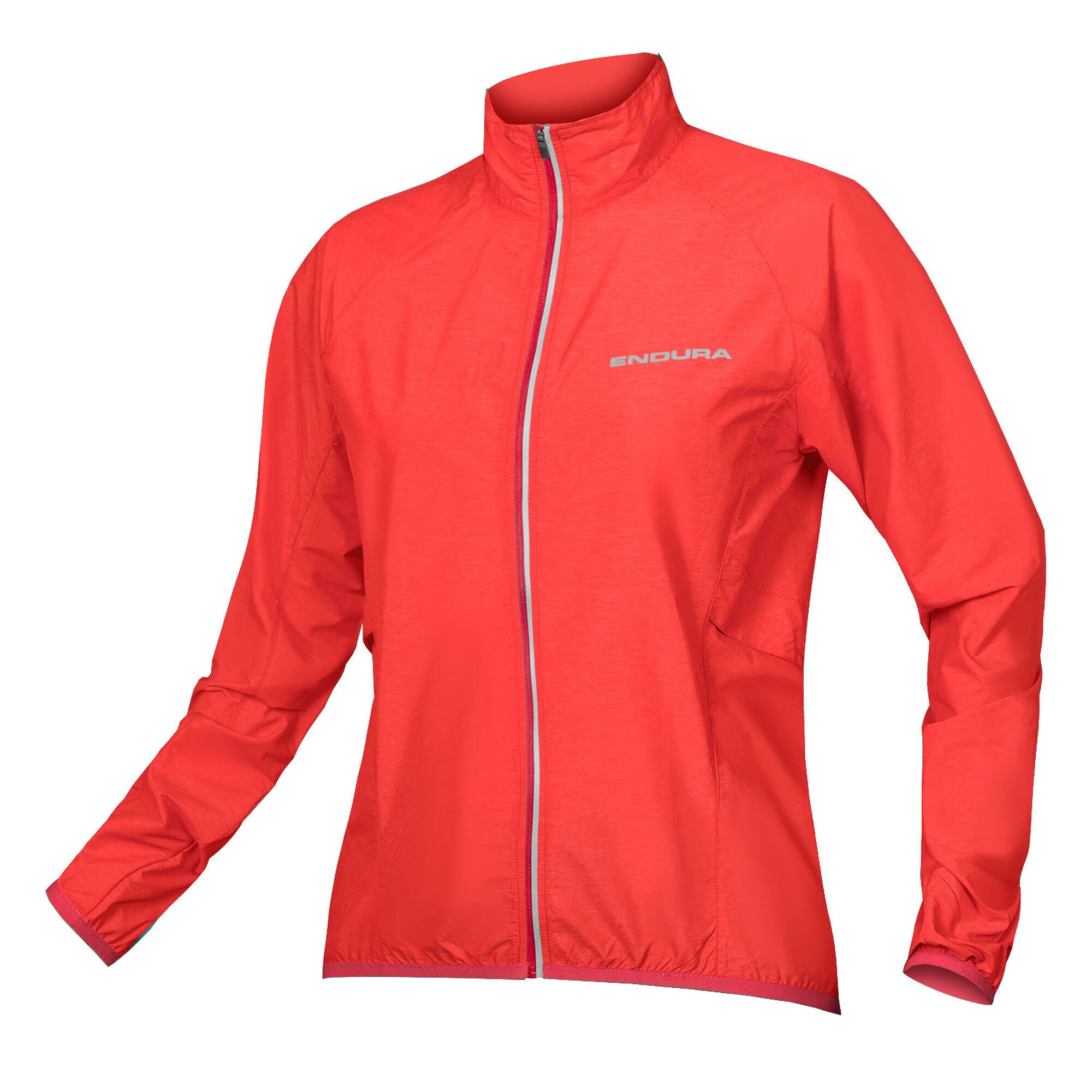 Damen Jacke Mit Lasergeschnittener Nahtverklebter Sturmlasche 1/2
