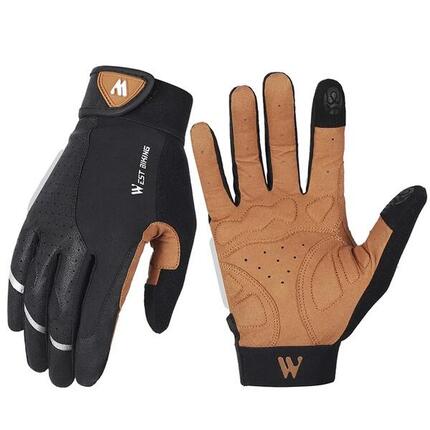 Gants tactiles à deux doigts à doigts complets, réfléchissants