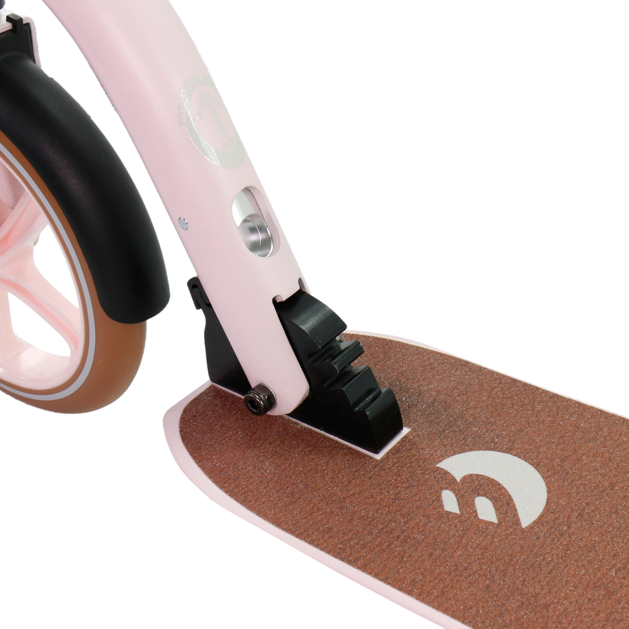 Best Sporting 30473 Vintage Klapp-Scooter 230/180 matt pink Roller 7/7