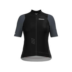 Maillot Cyclisme Manches Courtes Femme - Icon Black/Anthracite