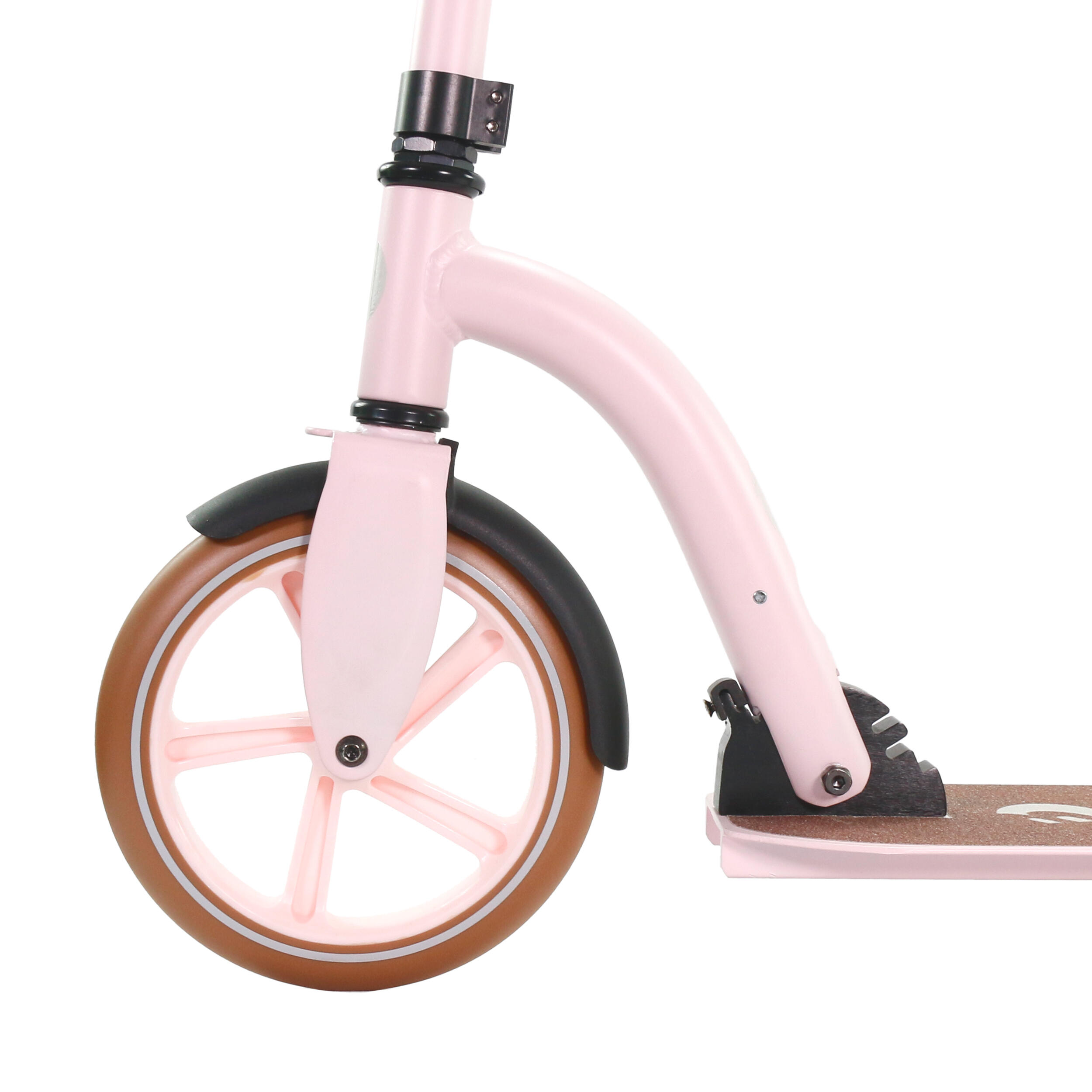 Best Sporting 30473 Vintage Klapp-Scooter 230/180 matt pink Roller 3/7
