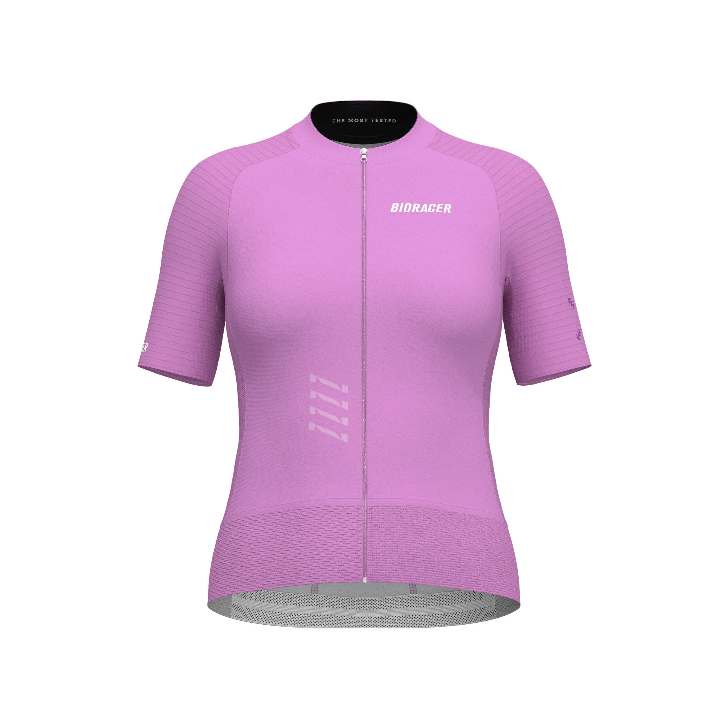 Bioracer - Maillot Cyclisme Manches Courtes Femme - Epic Cloudy Pink - Maillot Manches Courtes - Rose - 36 Xs - Decathlon