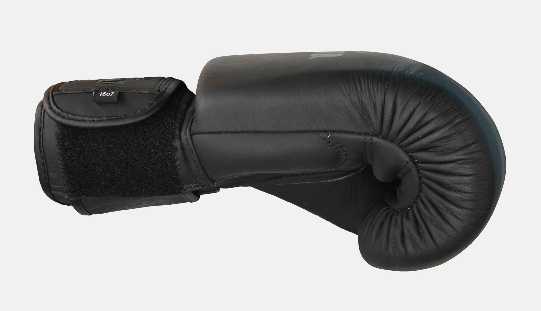 Legend Thai ELITE gants de boxe hommes/femmes noir mat 3/5