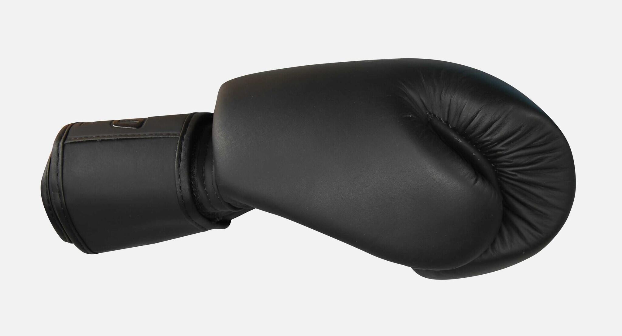 Legend Thai ELITE gants de boxe hommes/femmes noir mat 4/5