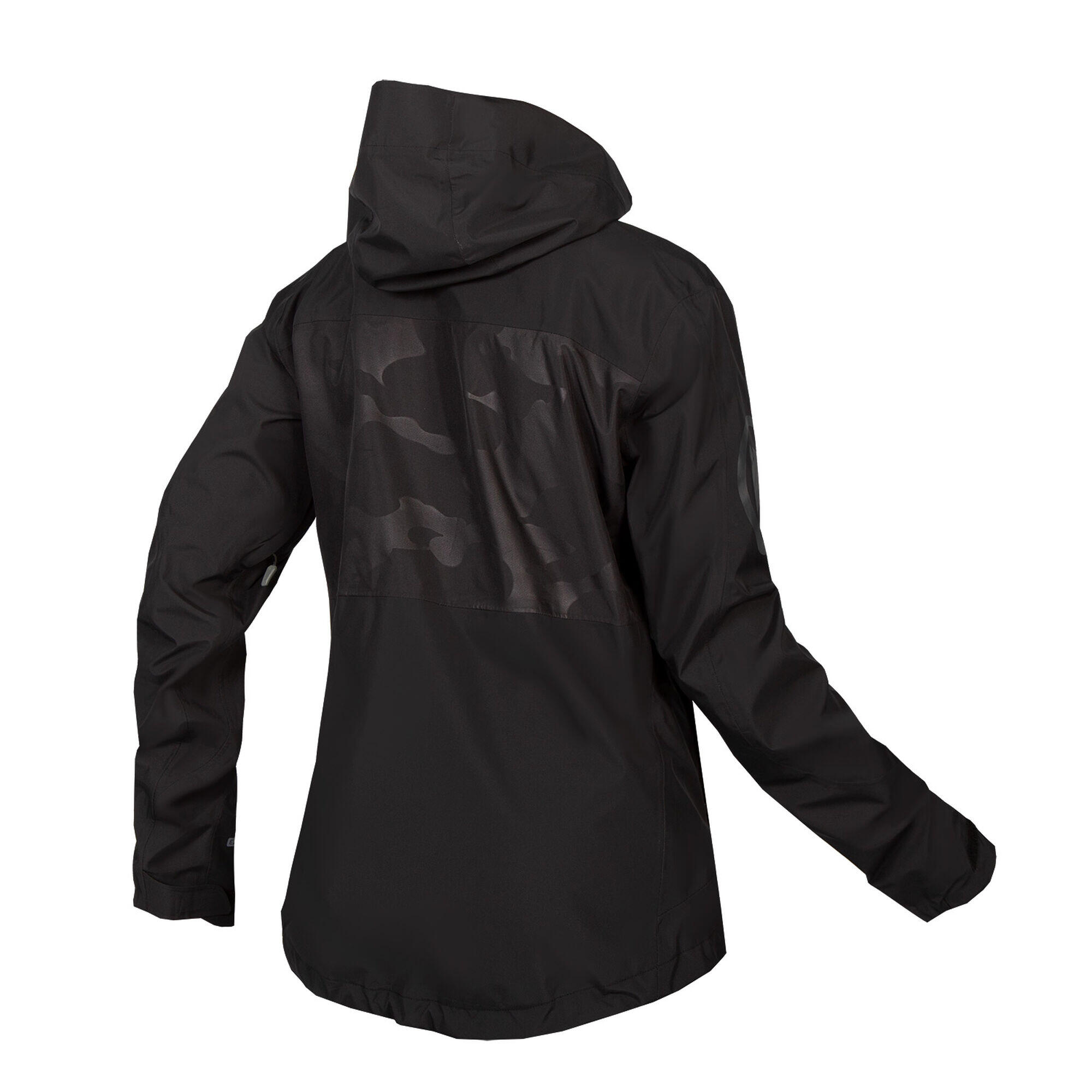 Damen Hardshell-Jacke Mit Kapuze 2/5