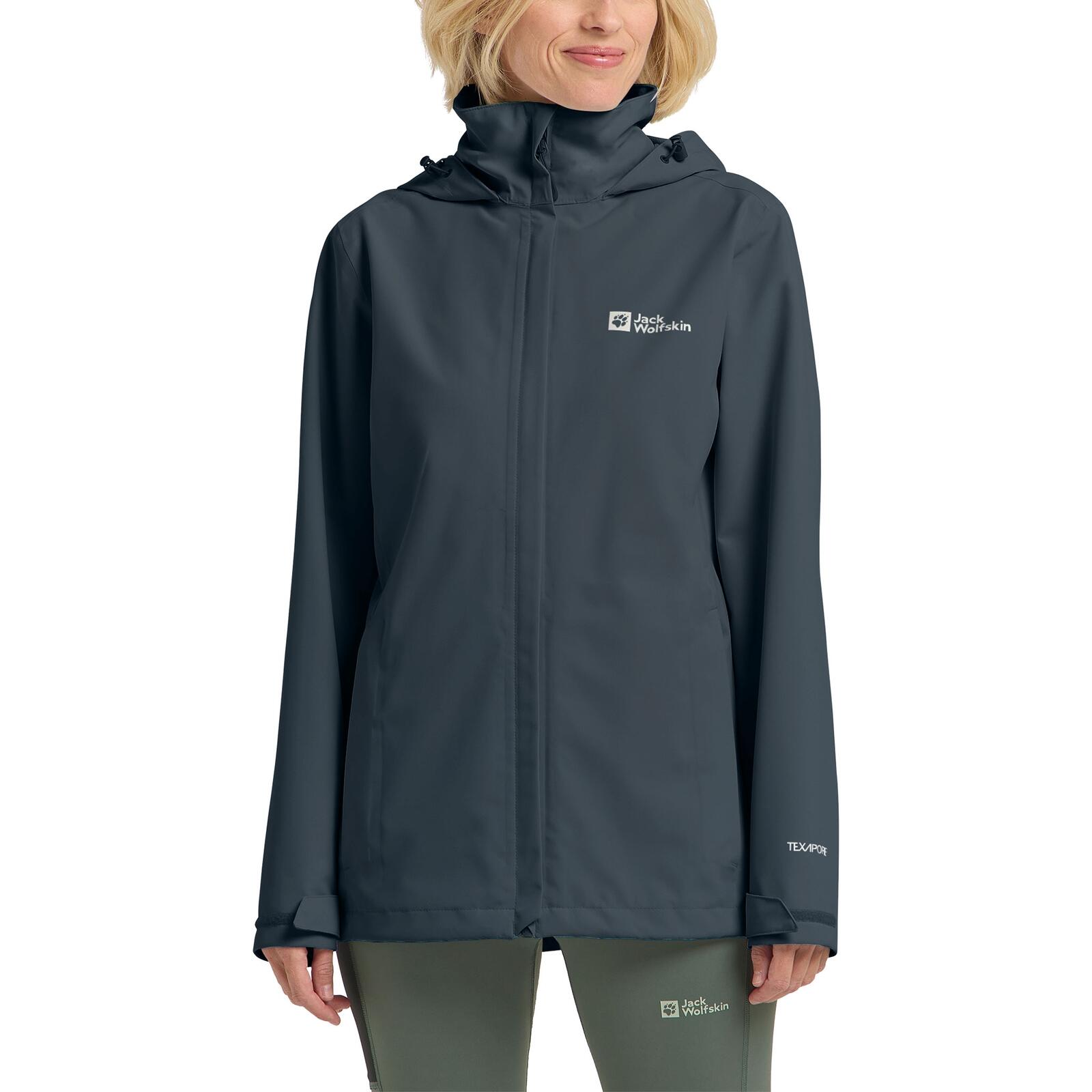 Chaqueta impermeable para mujer Jack Wolfskin Trailtime 2L 4/7