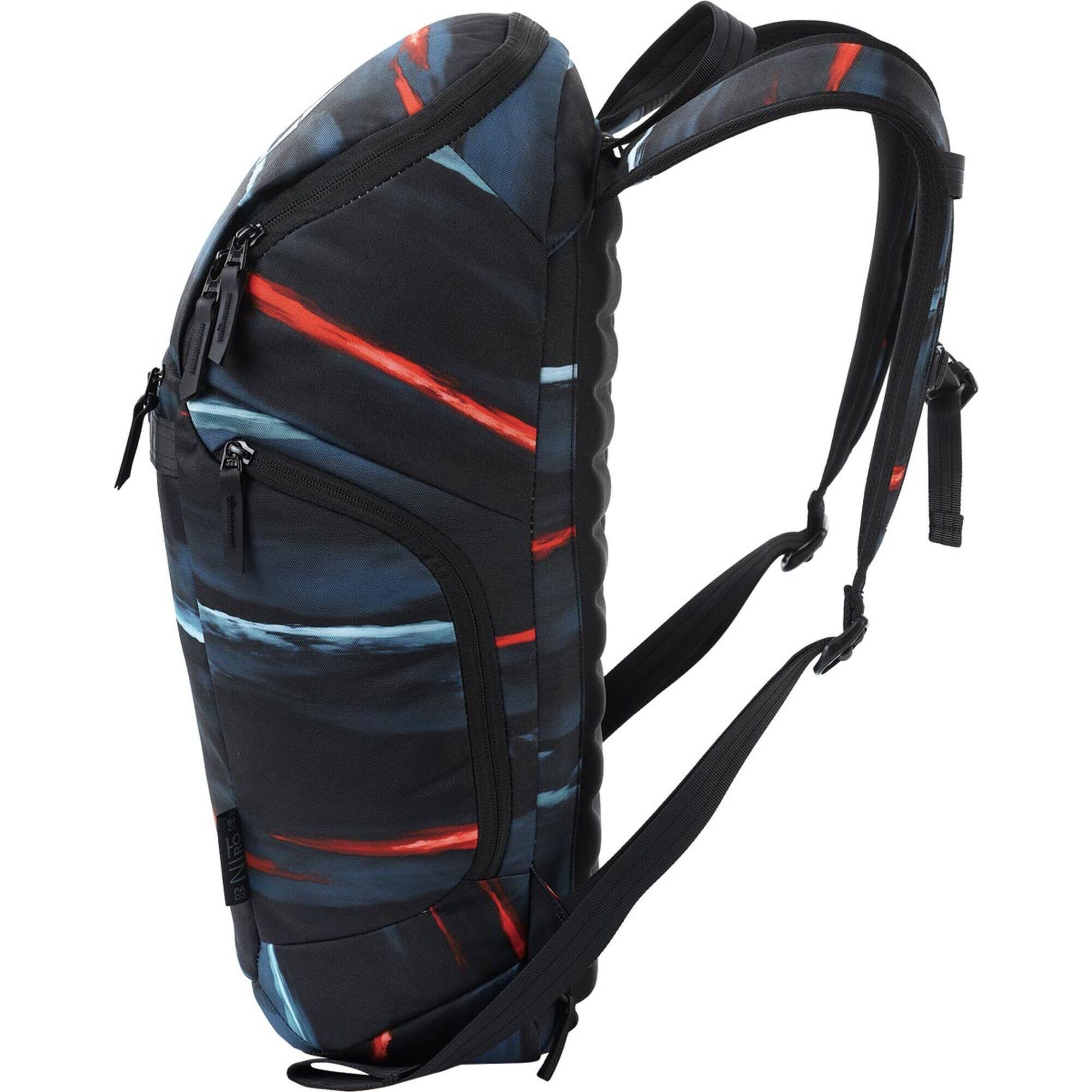 Damen Rucksack mit verstecktem Reißverschlussfach Tagesrucksack Nikuro Traveler 2/7