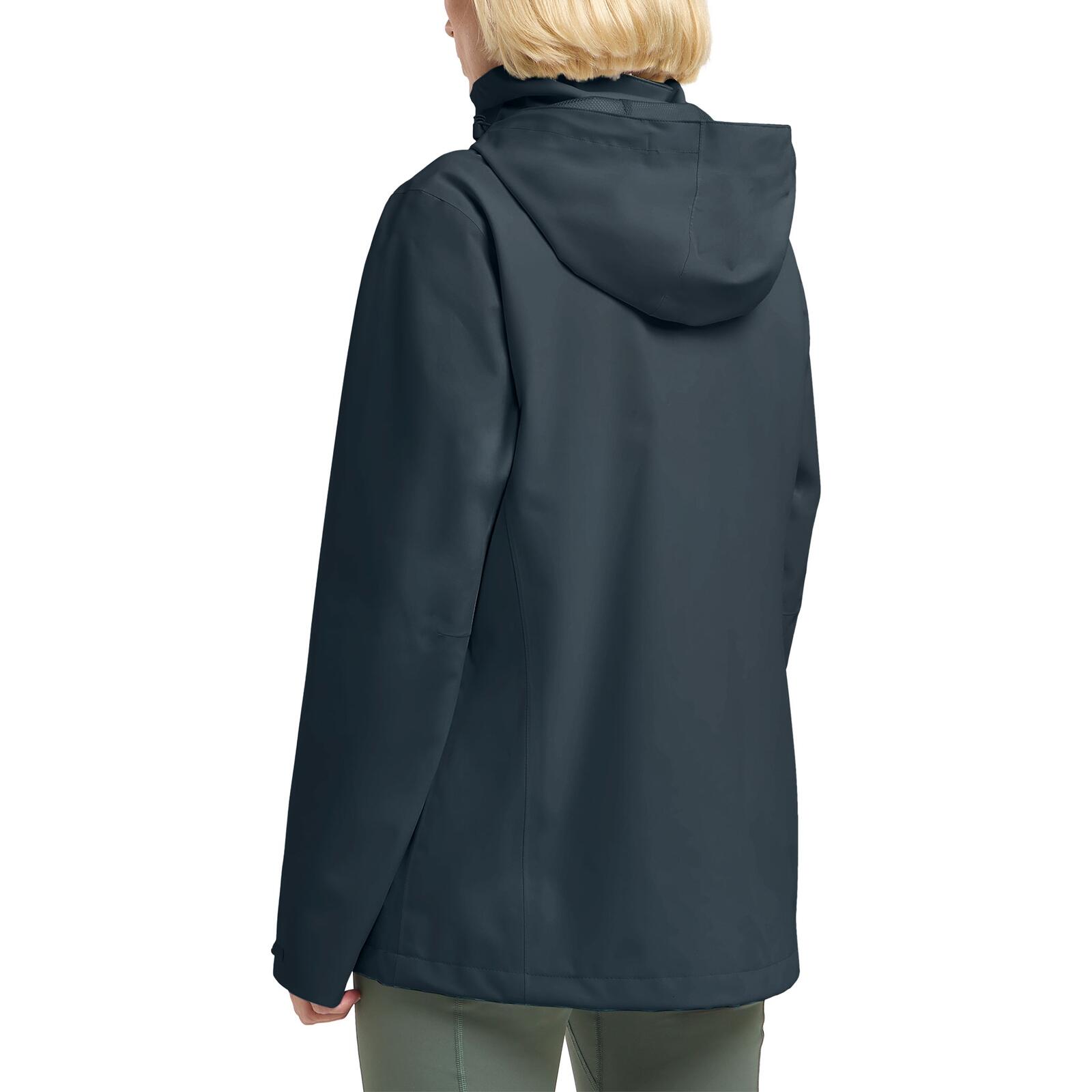 Chaqueta impermeable para mujer Jack Wolfskin Trailtime 2L 5/7