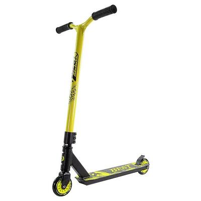 Best Sporting 30421 Aluminium Stunt-Scooter schwarz gelb