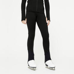 Seconde vie - Legging entrainement patinage artistique junior noir - EXCELLENT