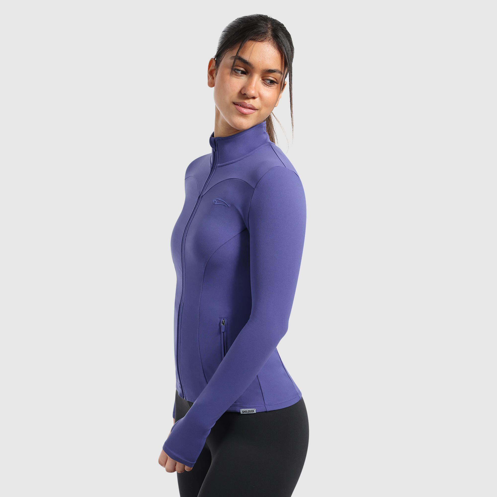 Damen Trainingsjacke Kenna Dunkel Blau 2/6