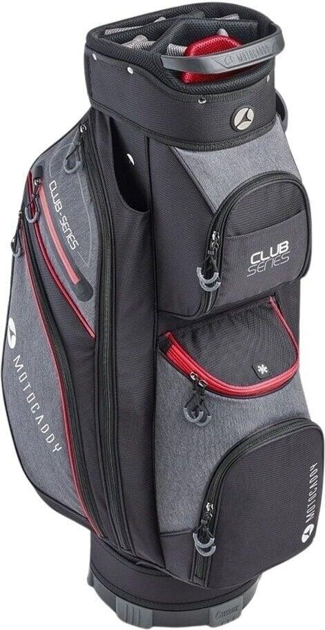 Motocaddy Cartbag Club Series 2024 Zwart Rood 2/2