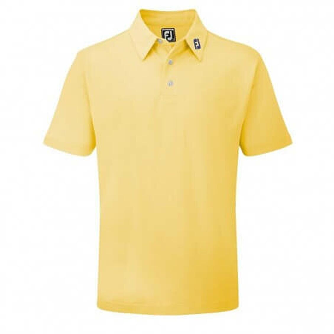 Footjoy Stretch Pique Polo Shirt Geel 2/2