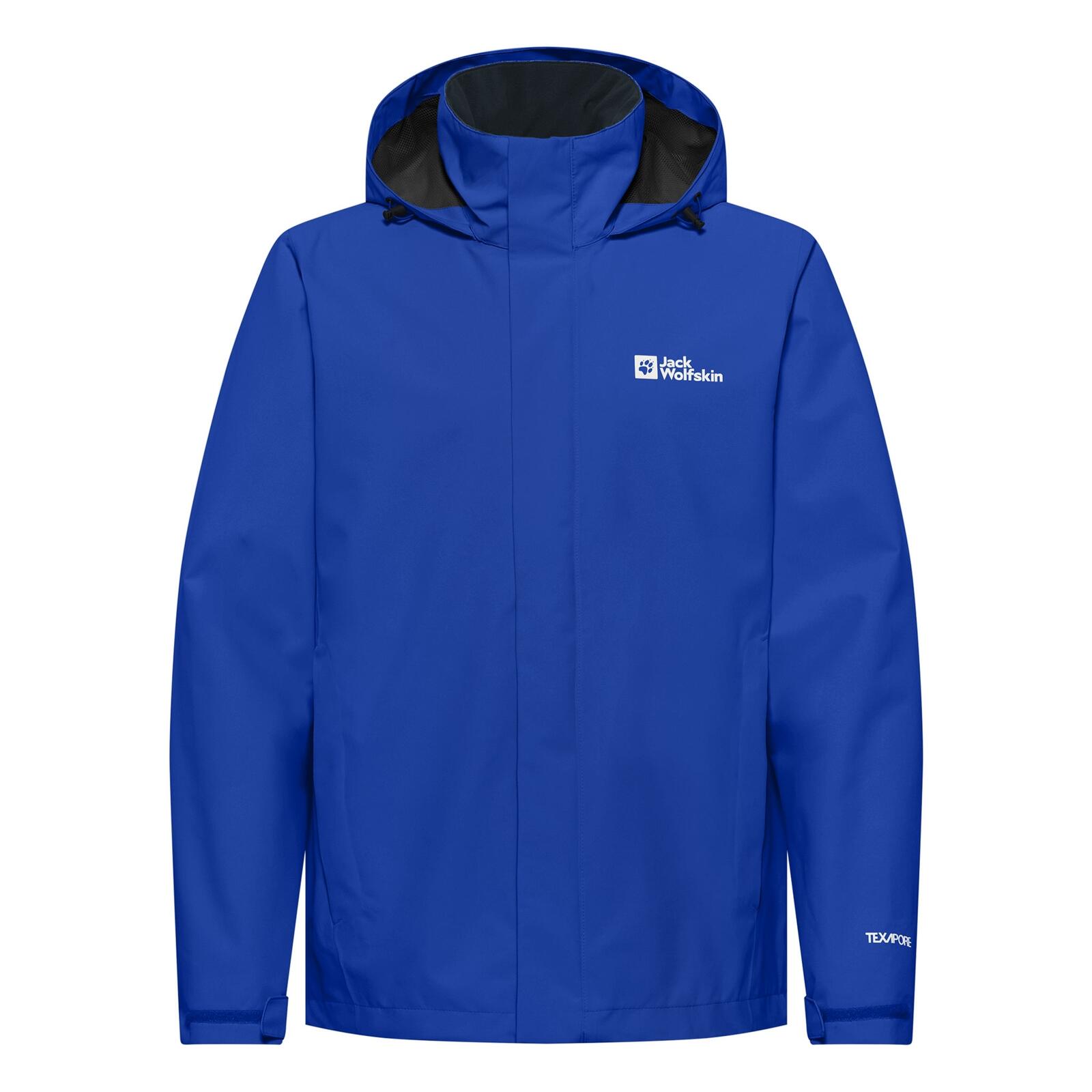 JACK WOLFSKIN Regenjacke wasserdicht atmungsaktiv Herren - Regenjacke Trailtime 2l Jkt M