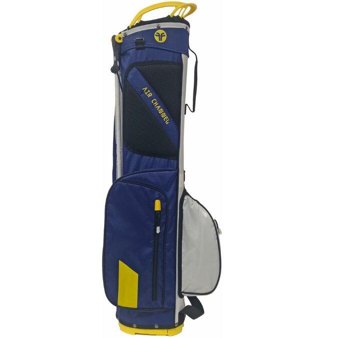 Fastfold Endeavor 2.0 Standbag Navy Wit Geel 2/3
