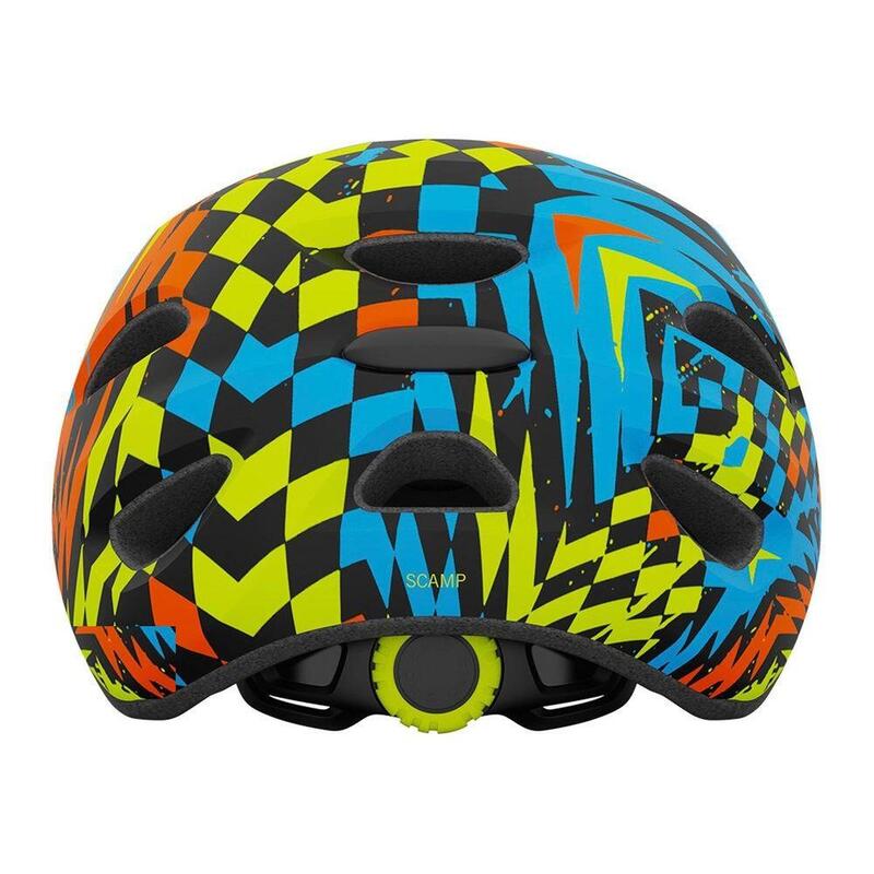 Kask Dziecięcy Giro Scamp Matte Black Check Fade - XS (45-49 cm)
