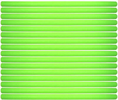 Best Sporting 57191-16 Ersatz Schaumstoffrohr 16 Stück grün ca. 100 cm