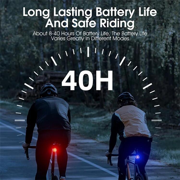 Kleurrijk en helder LED-fietsachterlicht - Buisinstallatie 3/7