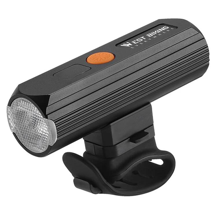 Luz frontal de bicicleta à prova de água de alto brilho, 5 modos