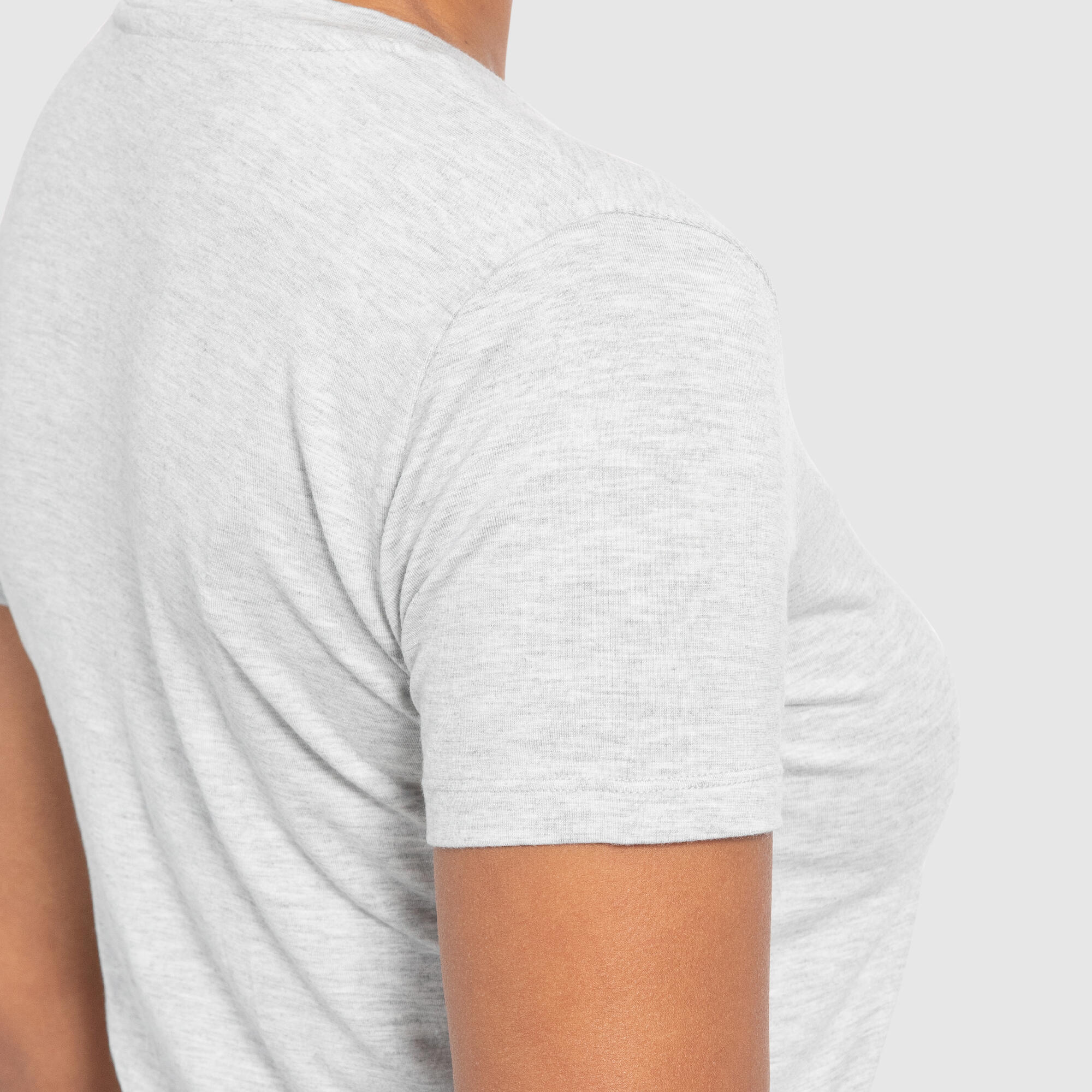 Damen T-Shirt Nela Modal Grau Melange 4/6