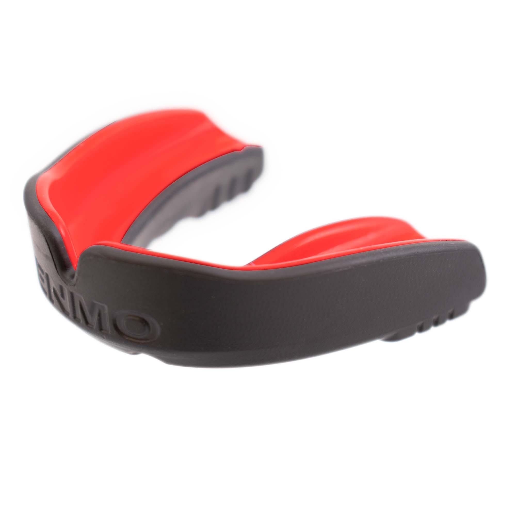 Enmo Maxilla Gel Mouthguard - Adult, Black/Red 1/7