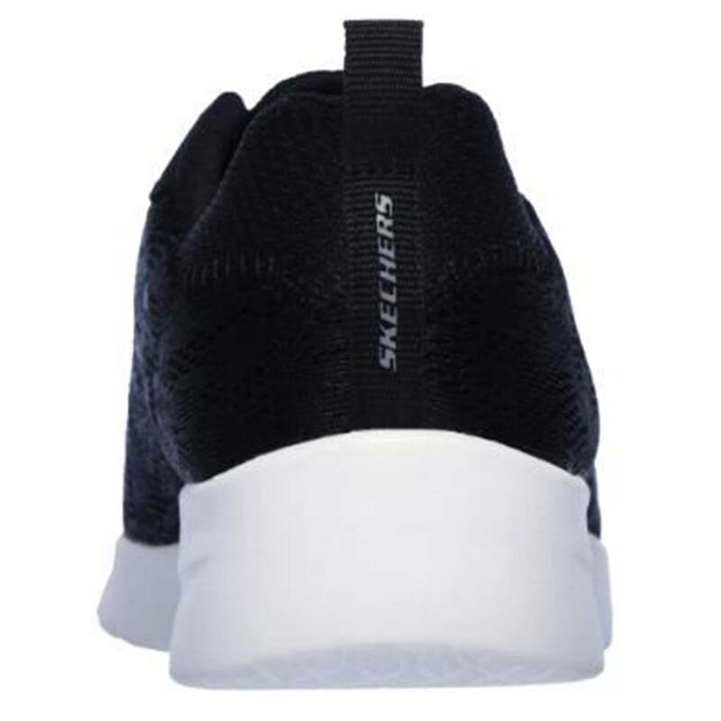 Pantofi sport pentru femei Skechers Floral Mesh Lace Up Negru