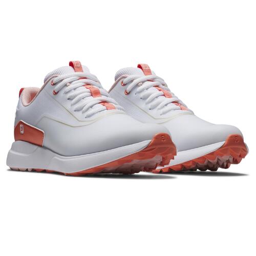 Footjoy Performa Femme Orange et Blanc 2/5