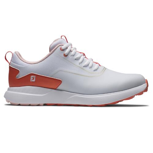 Footjoy Performa Femme Orange et Blanc 3/5