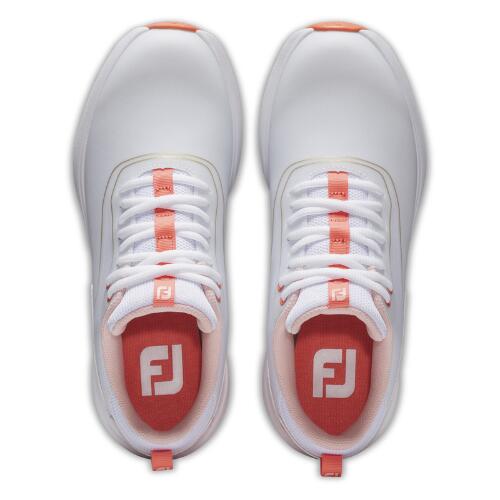 Footjoy Performa Femme Orange et Blanc 5/5