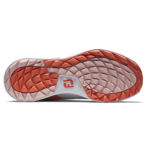 Footjoy Performa Femme Orange et Blanc 4/5