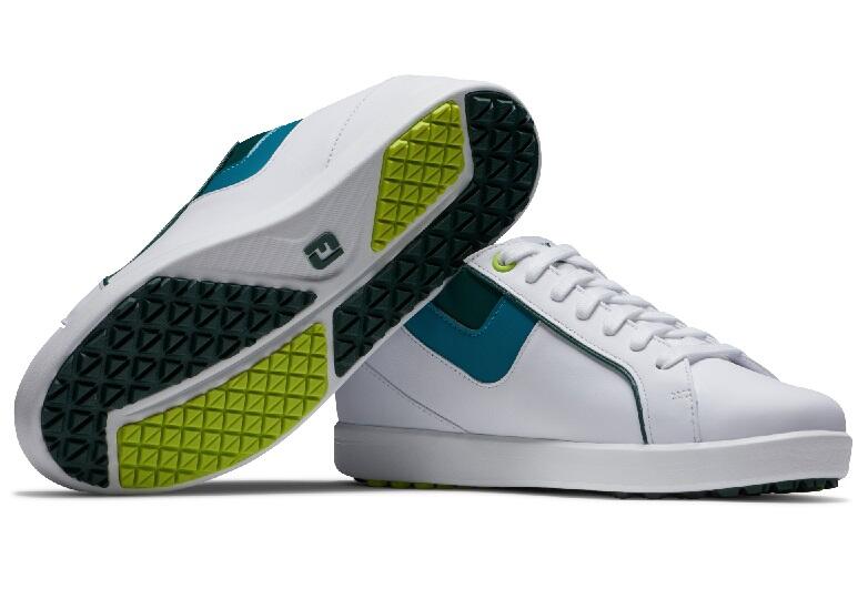Footjoy Links White Green 4/4