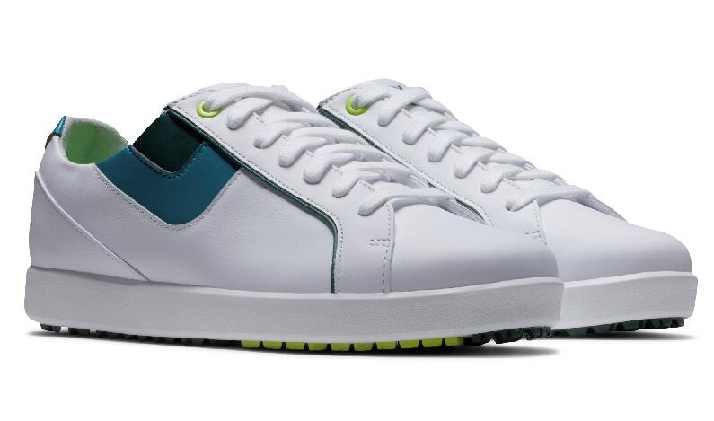 Footjoy Links White Green 2/4