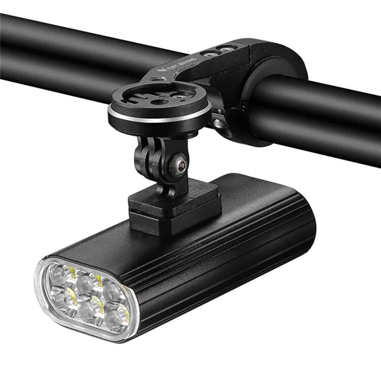 WEST BIKING Luce per manubrio bici ad alta potenza da 1500 lumen, 5 modalità impermeabile